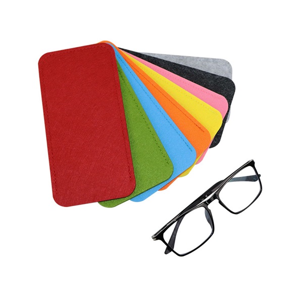 felt slip-in eyeglass cases