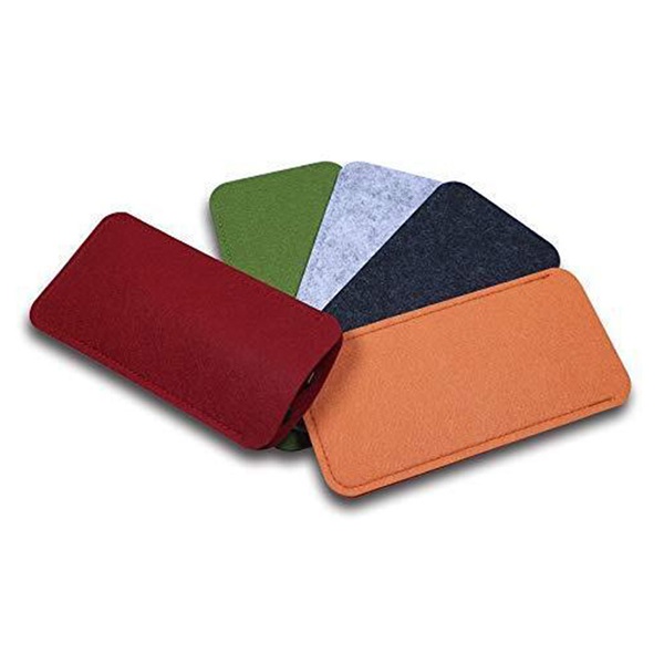 felt slip-in eyeglass cases